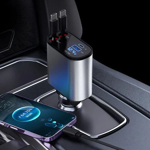 4 in 1 Retractable Charger cable accessory