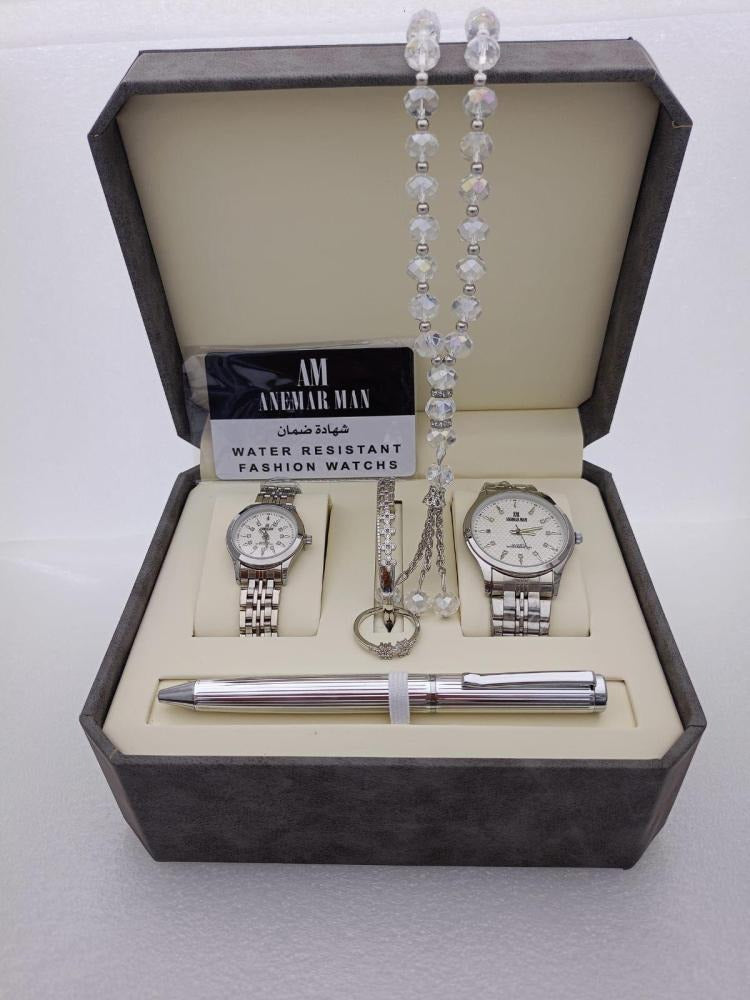 WLD-01-3 Mens Elegant Gift Set Pen Cufflinks Stainless Steel KSA