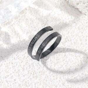 Ayatul Kursi Ring Muslim Gift KSA Arabic Script