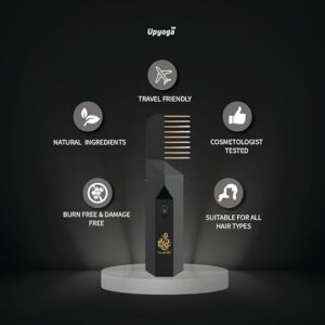 2 in 1 Hair Comb Incense Burner Features View KSA