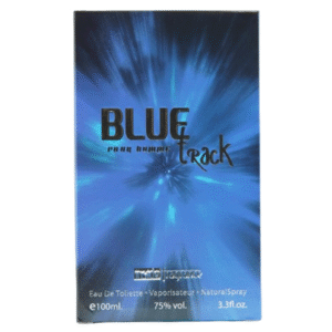Blue Track Homme Perfume Bottle Blue Design