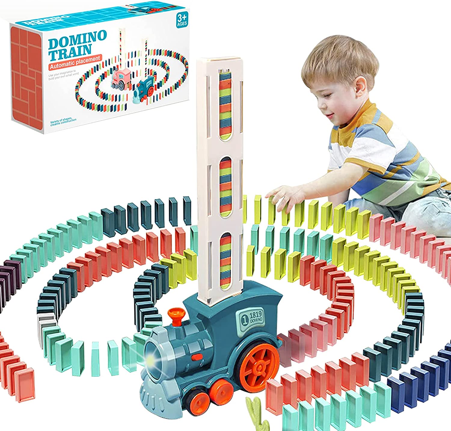 Domino Train Toy Set available at WLD Store