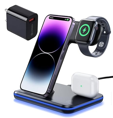 3-in-1 wireless charging station available at WLD Store