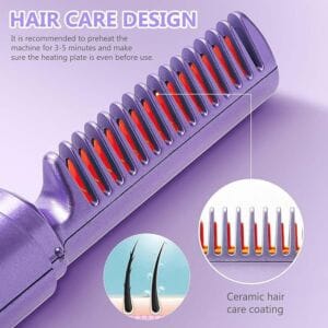 Portable Hair Straightening Brush Professional UAE