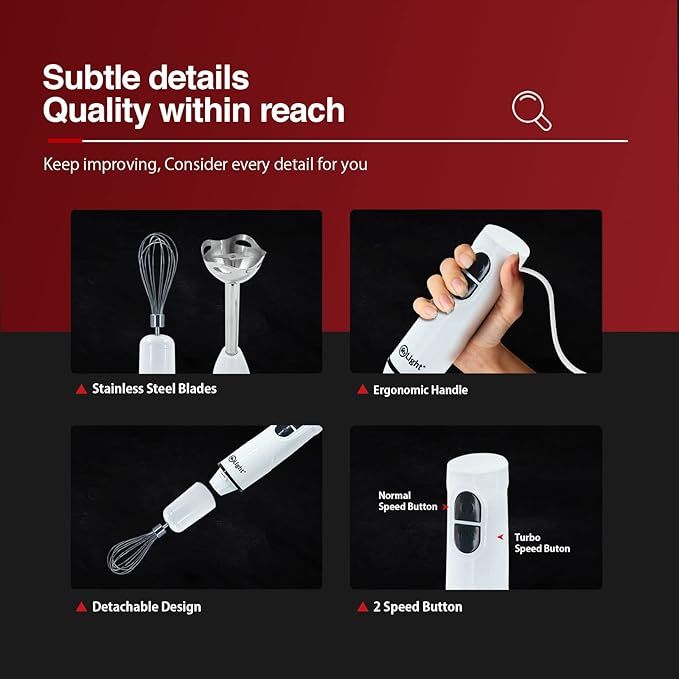 wld-23-4 Hand Mixer Baking Tool KSA Kitchen