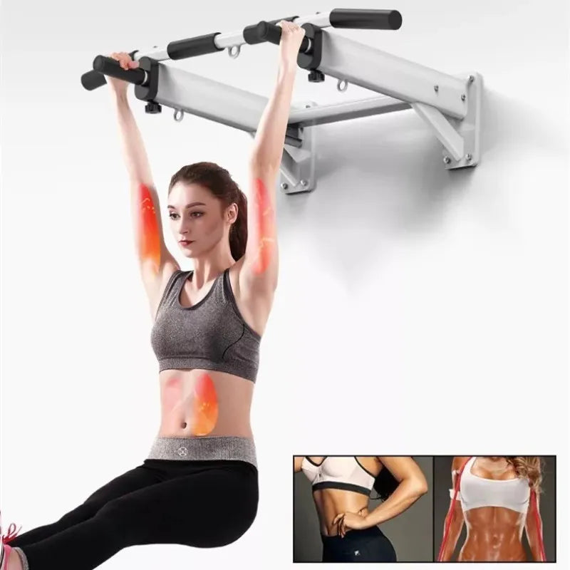 Wall Mounted Pull Up Bar for bodyweight pulling exercises