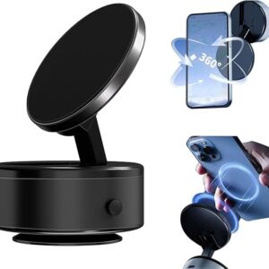 Magnetic Car Phone Mount - Universal Dashboard Holder for KSA Saudi Arabia