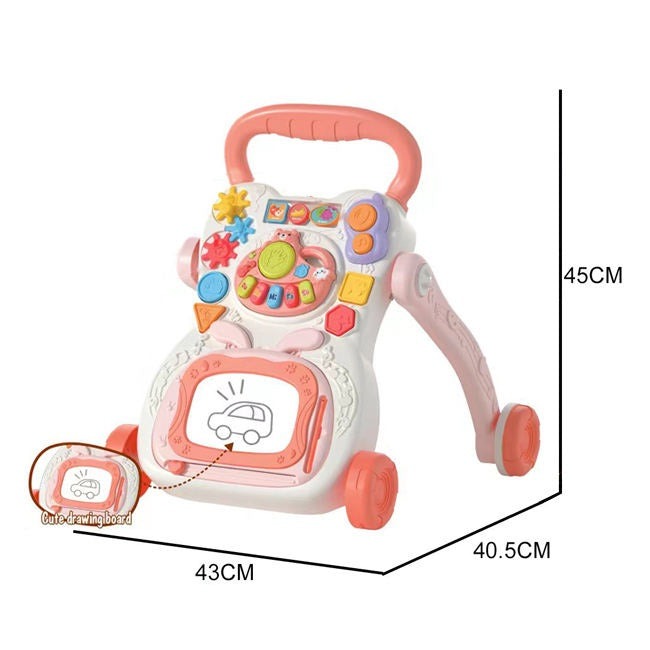 wld-77-3 Cartoon Multi-Function Walking Car Toy Saudi Arabia