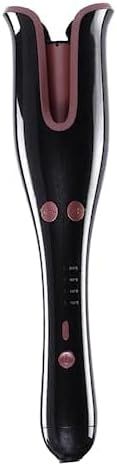 Ceramic curling wand for creating defined frizz-free curls at home