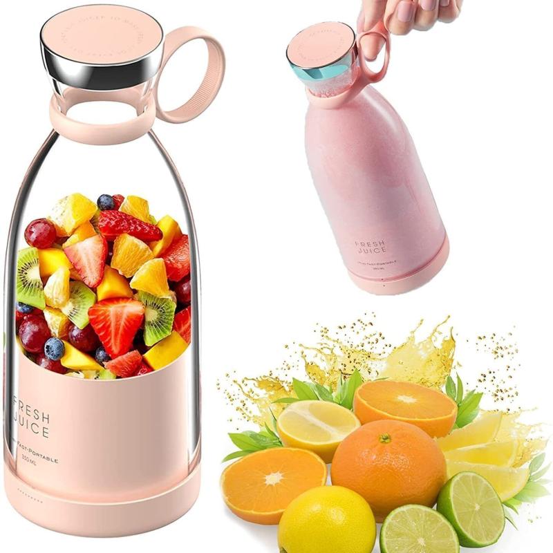 Portable blender bottle USB rechargeable juicer for shakes and smoothies