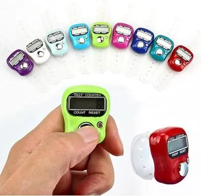 Digital tasbeeh counter with clear display and reset button for daily zikr