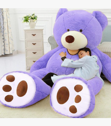 Giant soft teddy bear plush toy at WLD Store
