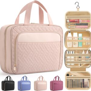 Large Travel Cosmetic Bag – Waterproof Hanging Makeup Organizer | WLD