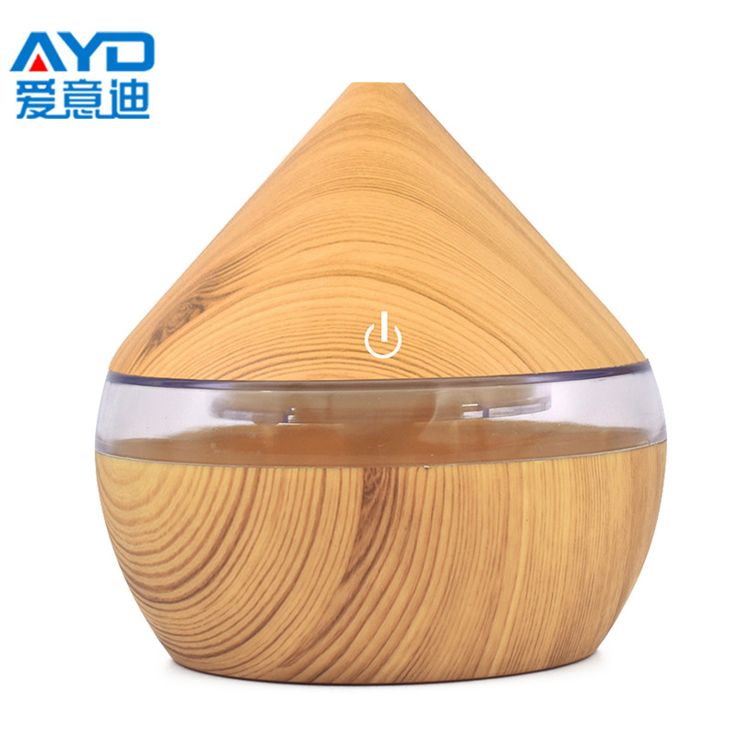 Wood grain mini ultrasonic humidifier at WLD Store