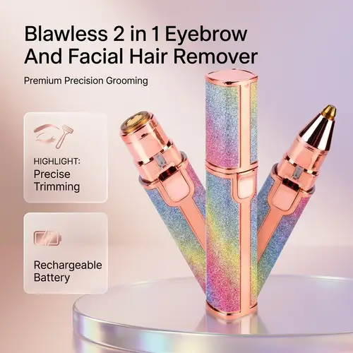 Blawless 2-in-1 eyebrow and facial hair remover at WLD Store