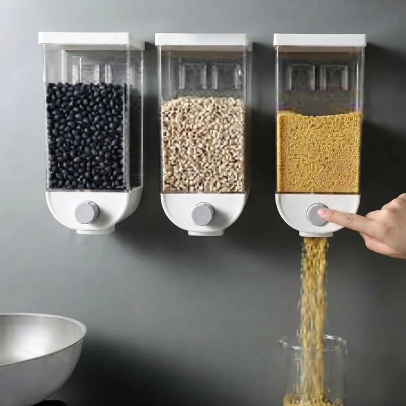 cereal dispenser – full setup