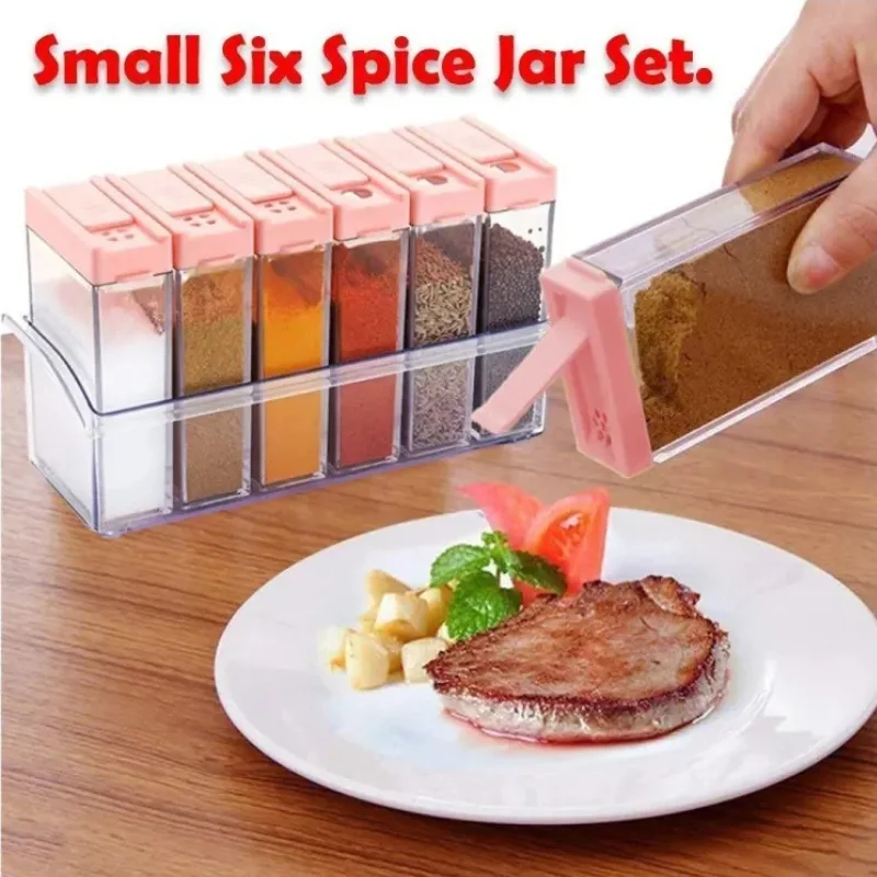 spice jars dispenser – full setup
