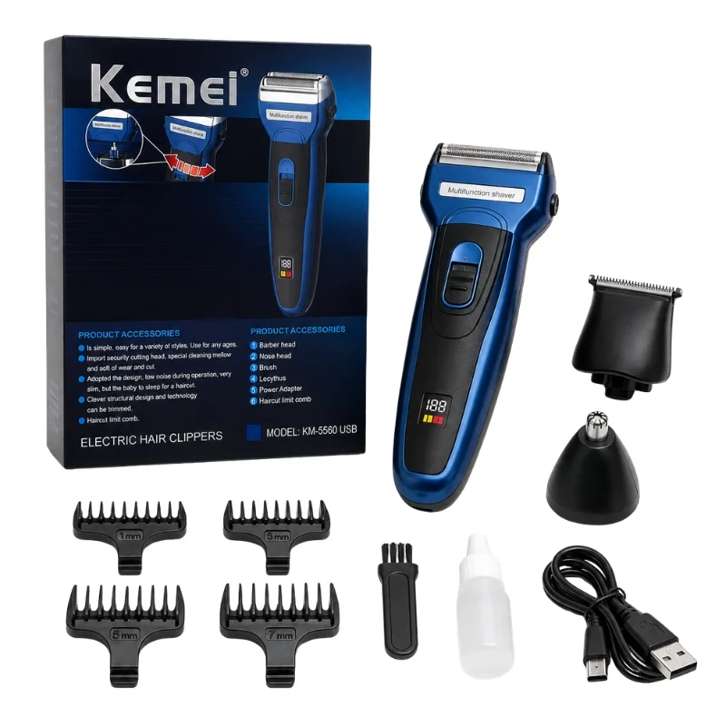 Kemei KM-5560 electric hair clipper at WLD Store