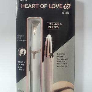 Mini Electric Eyebrow Trimmer – Painless Razor with LED Light