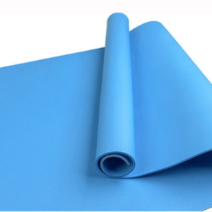 EVA yoga mat 4 mm, rolled and flat