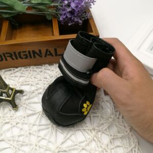 Dog Shoes Set of 4 – Anti-Slip Paw Boots for Walks
