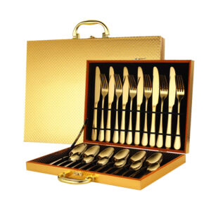 24-Piece Stainless Steel Cutlery Set – Service for Six