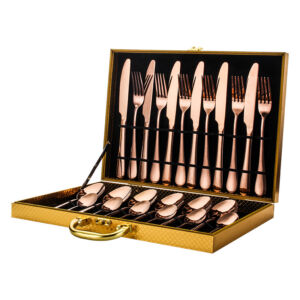 24-Piece Stainless Steel Cutlery Set – Service for Six