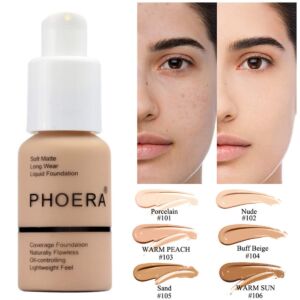 Press-Type Matte Concealer – Oil-Control Foundation Cream