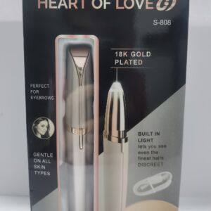 Mini Electric Eyebrow Trimmer – Painless Razor with LED Light