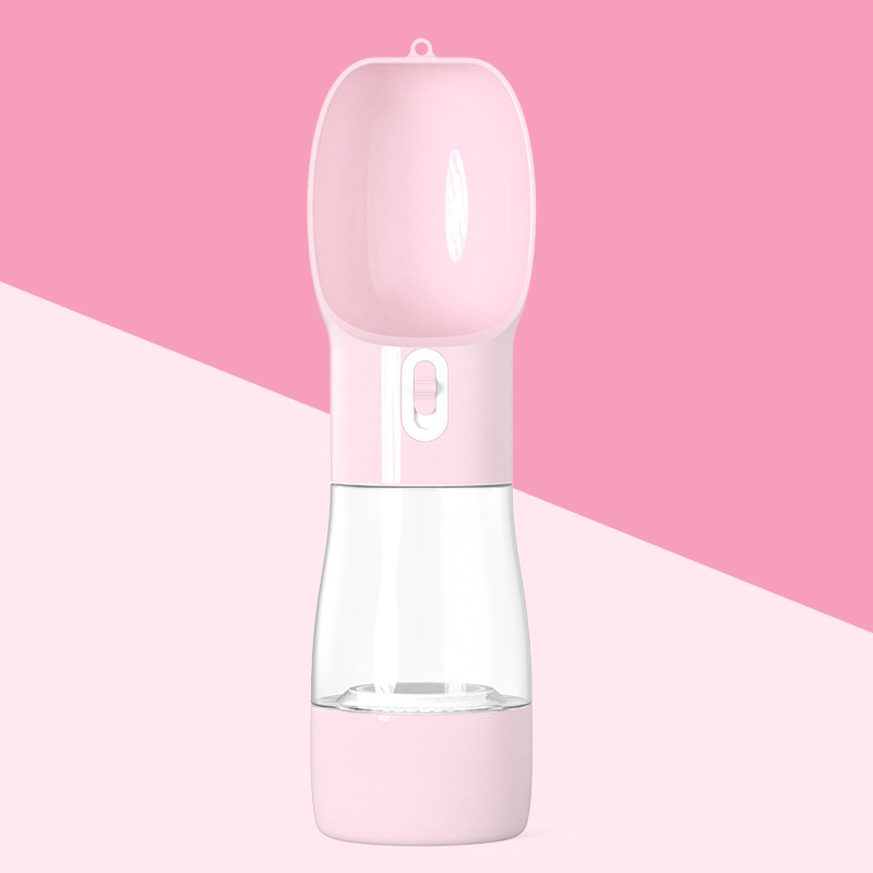 35315995105.jpg 2-in-1 dog travel water bottle, pink