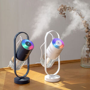 Star Projector Humidifier – USB Mist Diffuser with Night Light