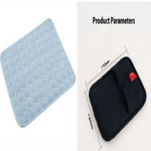 Ice Silk Pet Cooling Mat 40×30 cm – Summer Bed for Dogs and Cats
