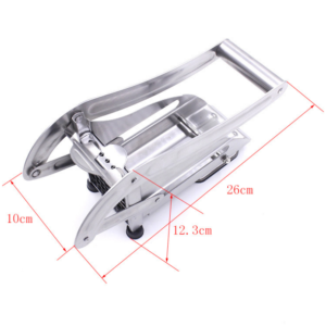 Stainless Steel Vegetable Chopper – Manual Dicer with Container