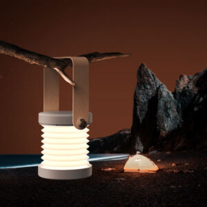 Foldable LED Reading Lamp – Rechargeable Touch Dimmable Lantern