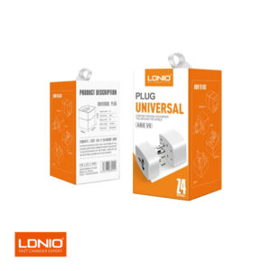 LDNIO Z4 Universal Travel Adapter, 6A, All-in-One Plug