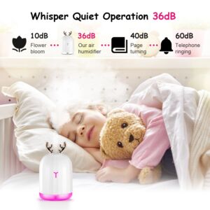 Deer humidifier misting