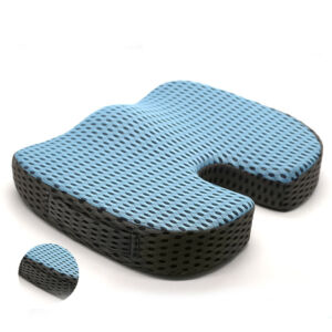 Memory Foam Chair Cushion – U-Shaped Office Seat Pad