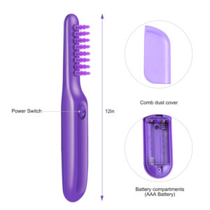 Electric Detangling Hair Brush – Scalp Massage Brush