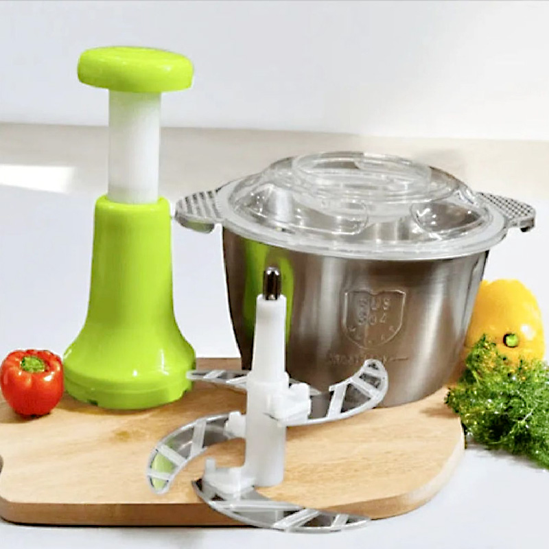 imgi_87_.jpg 2L Stainless Steel Manual Food Chopper with 4 Curved Blades