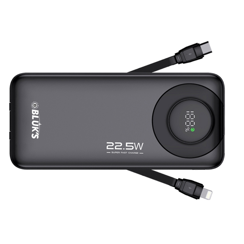 rsdfssasa.jpg BLUK'S BX-306 20000mAh Power Bank, 22.5W Fast Charge, Dual Cables