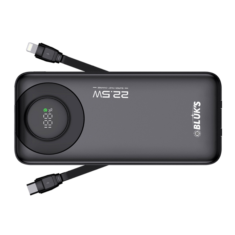 wefrwsadsa.jpg BLUK'S BX-306 20000mAh Power Bank, 22.5W Fast Charge, Dual Cables